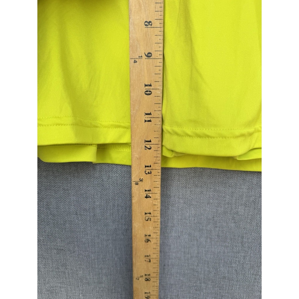 Adidas Adizero Sz‎ XL Formation Neon Yellow/Green Skort Skirt Tennis Pickleball - Picture 4 of 8